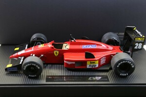  limitation 500 pcs GP Replicas top maru kesGP replica 1/18 Ferrari F1 87/88C G.be Luger #28 63B0EDI