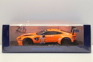 スパークモデル 1/43 アストン・マーティン ヴァンテージ AMR-ORTBYTF 2023 ルマン24H ２位 LM GTE AMクラス　63CE00/30