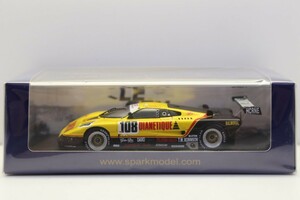 スパークモデル 1/43 スパイス SE87C No.108 1989 ル・マン24時間 17位 P.de Henning/E.Clements/D.Wood S6802　63CE00/30