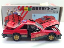 昭和レトロ 当時物 ダイヤペット C-5 西部警察パトカー スカイライン RS 日産SKYLINE RSターボ B 63FEEE/5_画像3