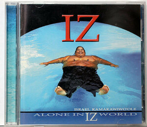 【ハワイアンCD】イズラエル・カマカヴィヴォオレ★ALONE ON IZ WORLD★死後にリリースされた2001年盤★CD4枚迄同梱発送185円