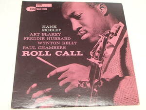 US盤　BST 84058　ROLL CALL / HANK MOBLEY　両面RVG STEREO刻印　白音符　ブルーノート