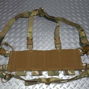 実物 Spiritus Systems Bank Robber Chest Rig Skinny Strap Back Strap マルチカム セット 中古 M4 AR 銀行強盗 チェストリグの画像2