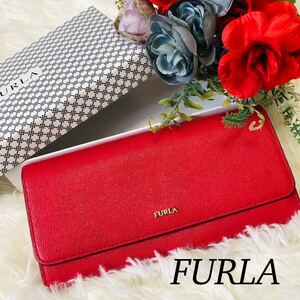 FURLAフルラ レディース 女性 長財布 ブランド財布 人気ブランド トレンド ロングウォレット ウォレット 赤 レッド お洒落 人気