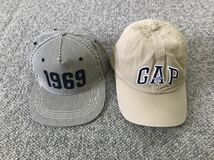 GAP キャップ　帽子　2個　フリー サイズ_画像1