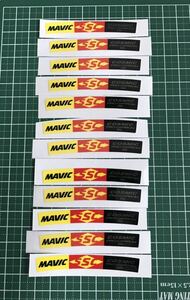 【新品】ロードバイク　ホイール用　デカール ステッカー（バラ）おまけ付き補修用社外品（検索）Mavic cosmic