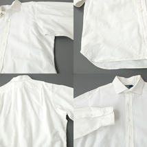 POLO RalphLauren REGEND ワイドカラー カジュアルドレスシャツ ホワイト 16-1/2(L)_画像6
