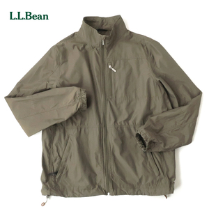 L.L.BEAN ソフトシェル ブルゾン 60/40ナイロンコットン マウンテンジャケット 春秋 カーキ(XXL)