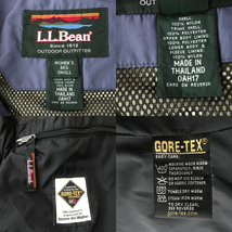 L.L.Bean GORE-TEX マウンテンパーカー ロング ウォータープルーフ USA-S(日本M) ゴアテックス コート_画像4