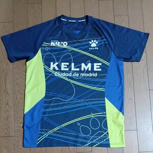 KELME　ケルメ　 半袖　 Lサイズ　プラクティスシャツ