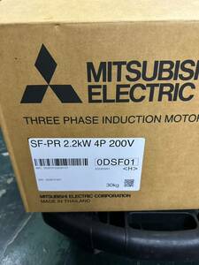 [ вскрыть только ] Mitsubishi Electric трехфазный motor SF-PR 2.2kw 4P 200V закрытый для 