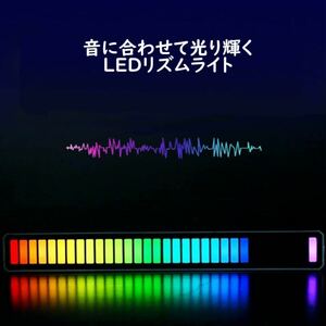 LED サウンドライト ブラック ライト コンパクト バッテリー 人気 話題 車