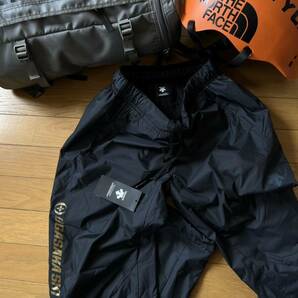 新品 定価12,100円 オガサカスキー OGASAKA SKI × DESCENTE デサント 小賀坂 プラクティスウインド パンツ sizeS 胴囲77cm 黒の画像5