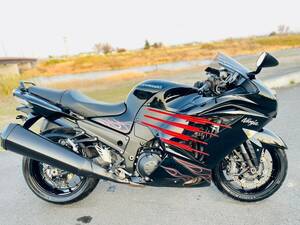 カワサキ ニンジャ ZX-14RA Ninja ZX-14R 9,508km 平成25年式 ABS KTRC 予備検承ります！中古車体！動画有！全国配送可！