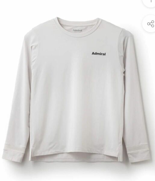 ADMIRAL ATHLETICS（WOMEN）メッシュテープラインL/S TEE ATLA410 長袖 ロンT