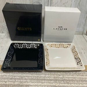 COACH コーチ GIANTS ジャイアンツ小皿セット