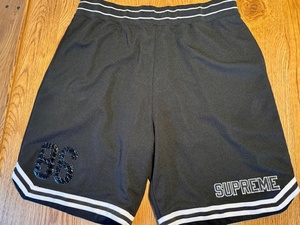 SUPREME Faux Croc Basketball Short BLK/size/XL ハーフ ショートパンツ PANTS SHORTS シュプリーム