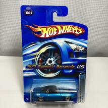 ☆ホットウィール☆ 1970 プリマス　バラクーダ　青 Hot Wheels _画像2