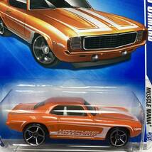 ☆ホットウィール☆ '69 シボレー カマロ オレンジ Hot Wheels_画像1