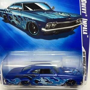 ☆ホットウィール☆ '65 シェビー　インパラ　青　Hot Wheels