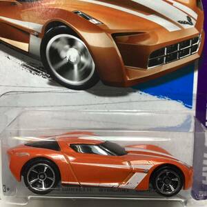 ☆ホットウィール☆ 2009 シボレー　コルベット　スティングレイ　コンセプト　オレンジ　Hot Wheels