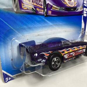 ☆ホットウィール☆ フォード マスタング ファニーカー 紫 ブリスター割れ少あり Hot Wheelsの画像5