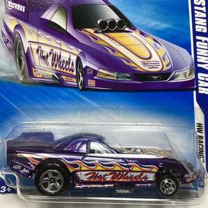 ☆ホットウィール☆ フォード マスタング ファニーカー 紫 ブリスター割れ少あり　Hot Wheels