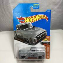 ☆ホットウィール☆ カスタム　'56 フォード トラック グレー　サビ塗装 Hot Wheels _画像2