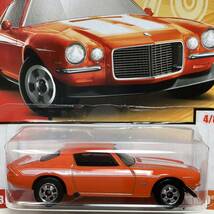 ☆ホットウィール☆ '70 シボレー　カマロ　オレンジ　Hot Wheels _画像1