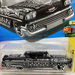 TREASURE HUNT!トレジャーハント！☆ホットウィール☆ '58 シボレー インパラ 黒　Hot Wheels 