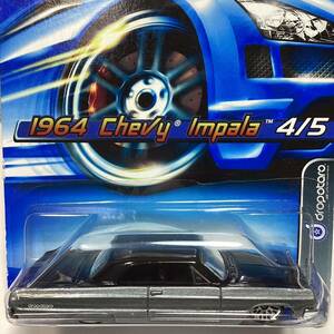 ☆ホットウィール☆ 1964 シェビー　インパラ　黒　シルバー　Hot Wheels 