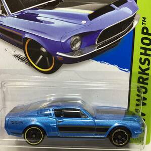 ☆ホットウィール☆ '68 シェルビー　GT500 水色　Hot Wheels