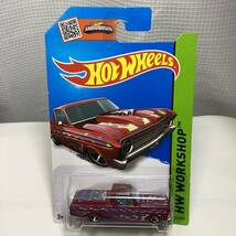 ☆ホットウィール☆ '65 フォード　ランチェロ　赤　フレイムス　Hot Wheels_画像2