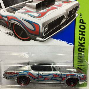 ☆ホットウィール☆ '68 プリマス　ヘミ　バラクーダ　シルバー　Hot Wheels