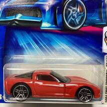 ☆ホットウィール☆ シボレー コルベット C6 赤　Hot Wheels_画像1