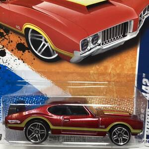 ☆ホットウィール☆ オールズモビル　442 赤 Hot Wheels