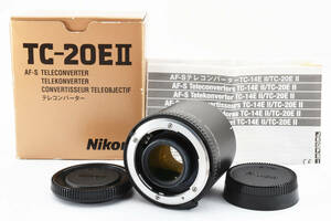 ★極上品★ニコン Nikon AF-S TELECONVERTER TC-20E II 2x ★元箱付属 ★ L616#1169