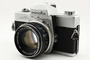 ★訳あり大特価★ミノルタ Minolta SRT101 + MC ROKKOR-PF 55mm F1.7 ★ L70#911