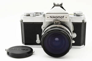 ★訳あり大特価★ニコン NIKON NIKOMAT FTN シルバー + NIKKOR-H Auto 28mm F3.5 ★ L80#976