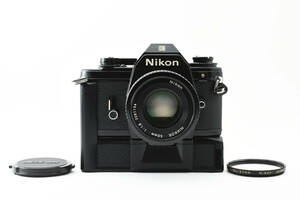 ★良品★ニコン Nikon EM + Ai-S NIKKOR 50mm F1.8 ★MD-E付属★ L866#1248