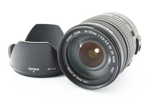 ★極上品★ シグマ SIGMA 18-125mm F3.8-5.6 DC OS HSM CANON キヤノン EFマウント ★レンズフード付属★ L330#1298