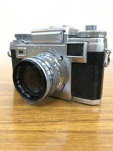 ★ Contax Contax IIIA 35 мм пленка пленка Carl Zeiss Sonnar 50 мм F1.5 коробка линза с корпусом ★ #400