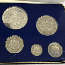 バルバトス　BARBADOS　PROOF SET プルーフ貨幣セット　世界のコイン　1976年　長期保管品　現状品　(N60304_4_25h)_画像4