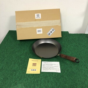 【中古美品】 フライパン リバーライト RIVER LIGHT 28cm 鉄 フライパン IH対応 日本製 極 ROOTS 厚板(N60328_4_s)