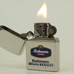 ZIPPO/ジッポー ＊ Rothmans Williams RENAULT シルバー オイルライター 喫煙具 ＊ A-#6650の画像5