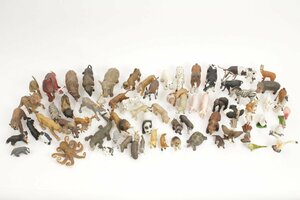 schleich/シュライヒ PAPO/パポ ＊ 動物/恐竜/イヌ/ネコ/鳥/古生物など 塗装済み完成品フィギュア まとめセット ＊ #6417