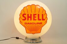 SHELL GASOLINE/シェルガソリン ＊ シェルライト ガスポンプヘッド 卓上ランプ アメリカ雑貨 インテリア ＊ #6558_画像1