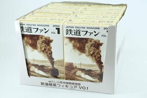 【中箱未開封品】はっぴいえんどCH ＊ 鉄道ファン 2004 VOL.1 懐かしの蒸気機関車物語 鉄道情景フィギュア 10点入りBOX ＊6597