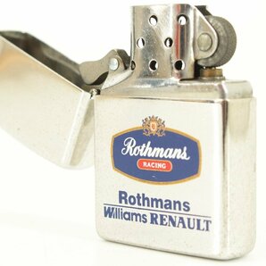 ZIPPO/ジッポー ＊ Rothmans Williams RENAULT シルバー オイルライター 喫煙具 ＊ A-#6650の画像2