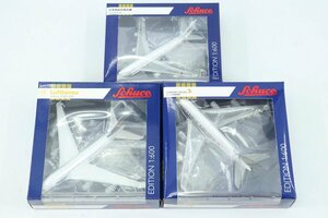 Schuco ◎ 航空機/模型 1/600 3点セット BOEING B747-400/Airbus A380-800 飛行機 ◎ #6697